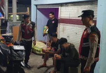 Polsek Pineleng lewat Program Sibulan Sisir Titik Rawan Kamtibmas