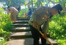Sambut Hari Bhayangkara ke-80, Polsek Pulau Bunaken Gelar Bakti Sosial