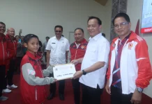 Tomohon Peringkat Empat PORPROV XII Sulut, Senduk Apresiasi Atlet Berprestasi