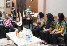 Perkuat Sinergi Layanan Perwalian, Tim BHP Makasar Sambangi Kanwil Kemenkum Sulut