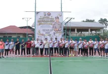Polres Kotamobagu Gelar Turnamen Tenis “Kapolres Cup Motabi 2026”