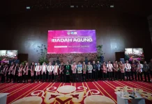 Bupati Robby Dondokambey Hadiri Ibadah Agung HAPSA PKB Sinode GMIM 2026