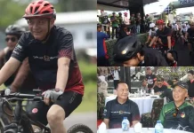 Wali Kota Tomohon Ikut Fun Bike 45 Km Semarakkan HUT Kodam XIII/Merdeka