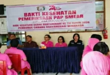 HKGB ke-74, Bhayangkari Minahasa Dorong Deteksi Dini Kanker Serviks lewat Pap Smear