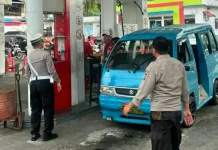 Cegah Penyalahgunaan, Polsek Malalayang Perketat Pengawasan Solar Subsidi