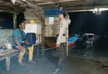 Satpolairud Minut Gencarkan Sosialisasi Keselamatan Pelayaran di Likupang