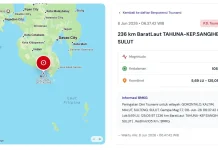 Gempa M7,7 Guncang Barat Laut Tahuna, BMKG Keluarkan Peringatan Dini Tsunami