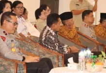 Kapolresta Manado Dampingi Wakapolda Sulut Hadiri Musyawarah Daerah VI P.P Polri
