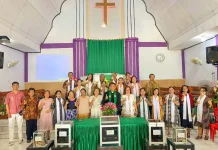 Ibadah Minggu GMIM Petra Poopoh Angkat Kasih Setia Tuhan
