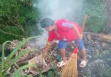 Pemdes dan Masyarakat Desa Klabat Optimalkan Giat Indonesia Asri