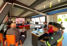 Karyawan PT KJL Dibekali Pelatihan Damkar