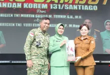 Rumajar Hadiri Lepas Sambut Danrem 131/Santiago