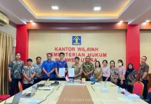 Kanwil Kemenkum Sulut Harmonisasi Dua Ranperbup Kabupaten Sitaro