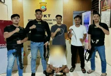 Patroli Rutin Berbuah Pengamanan Pemuda Bawa Senjata Tajam di Bolmut