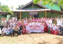 Sambut Hari Bhayangkara ke 80, Polres Minut Gelar Bakti Sosial di Panti Asuhan