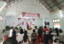 Pemkab Minahasa Pantau Penyampaian Visi-Misi Calon Hukum Tua