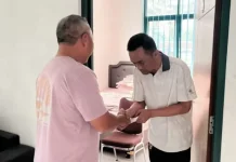Pangdam Merdeka Kunjungi Prajurit dan Keluarga yang Jalani Perawatan di Jakarta