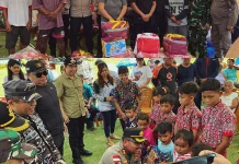 Forkopimda dan Polres Sangihe Dampingi Warga Terdampak Gempa di Pulau Terluar