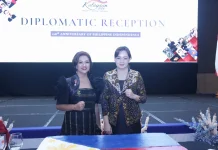 Rumajar Hadiri Resepsi Diplomatik HUT ke-128 Kemerdekaan Filipina