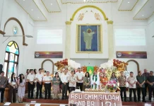 Wabup Vanda Sarundajang Hadiri Ibadah Syukur HUT ke-121 RSU GMIM Siloam Sonder