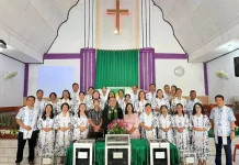 Ibadah Minggu dan HUT PI/PK GMIM ke-195 Berlangsung Khidmat