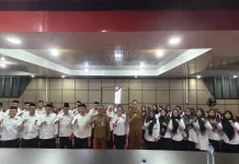 Pengurus Lembaga Pengembangan Tilawatil Qur'an (LPTQ) Minut Resmi Dilantik