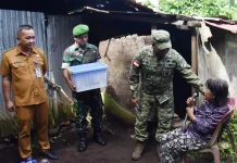Sambut HUT ke-68, Kodam  Merdeka Gelar Anjangsana Secara Serentak