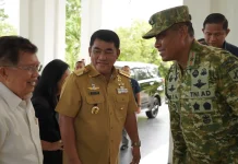 Danrem 131/Santiago Hadiri Pelantikan Pengurus PMI Sulut Periode 2026–2031