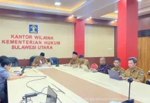 Kemenkum Sulut Harmonisasi Dua Produk Hukum Pertanggungjawaban APBD Kota Manado