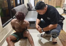 Pria Bersajam di Kawasan Mantos Diamankan Tim Gabungan Kepolisian