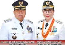 Jelang Pilhut, Bupati dan Wabup Minahasa Ajak Warga Jaga Persatuan dan Kedamaian