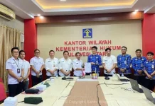Kanwil Kemenkum Sulut Harmonisasi Ranperbup SHS Minahasa Tenggara