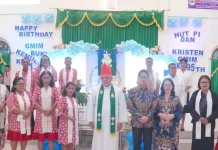 Harmoni dalam Keberagaman, Bersatu dalam Pelayanan di HUT Jemaat Gereja