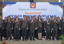 Bupati Minut Joune Ganda Dilantik Ketua DWP MIPI Sulut