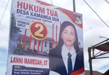 Lanny Mamesah Kembali Dipercaya Pimpin Desa Kamanga Dua