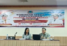Kemenkum Sulut Hadiri Bimtek Penyusunan Produk Hukum Daerah Kota Manado 2026