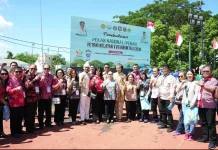 Wabup Vanda Hadiri Pembukaan PENAS Petani Nelayan XVII di Gorontalo