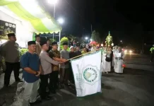 Sambut Tahun Baru Islam, Asisten III Pemkot Kotamobagu Lepas Pawai Lampion