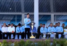 Danlanud Sam Ratulangi Hadiri Pembukaan PENAS XVII Petani Nelayan di Gorontalo
