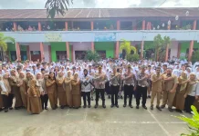 Program MOTABI (Sapa KK), Kapolres Kotamobagu Ingatkan Pelajar Dampak Buruk Gadget