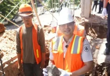 Kakanwil Ramdhani Letakan Batu Pertama Pembangunan Sarpras Rudenim Manado