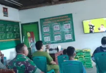 Nobar Piala Dunia 2026, Kodim 1310/Bitung Perkuat Kemanunggalan TNI dan Rakyat