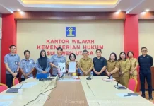 Kanwil Kemenkum Sulut Harmonisakan Dua Ranperda Strategis Minahasa Tenggara