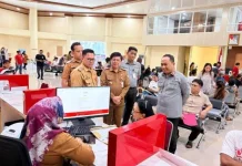 Kakanwil Kemenkum Sulut Kunjungi Mall Pelayanan Publik Minahasa Utara