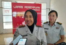 Tegakkan Disiplin, Lapas Perempuan Manado Optimalkan Pembinaan Warga Binaan