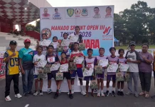 Prestasi SD GMIM 54 Manado di Manado Sprint Open 2026