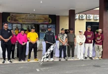 Kemenag Boltim Turut Memeriahkan Kegiatan Jalan Sehat Sambut HUT Bhayangkara