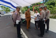Demi Kelancaran Lalu Lintas, Polisi Tertibkan Tenda Hajatan di Kotabangon