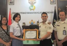 Lolos Paskibraka Nasional, Kalapas Yulius Beri Apresiasi Kepada Faith Maengkom