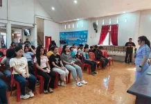Periksa Kesehatan dan PMT, Pemdes Dimembe Gelar Posyandu Remaja